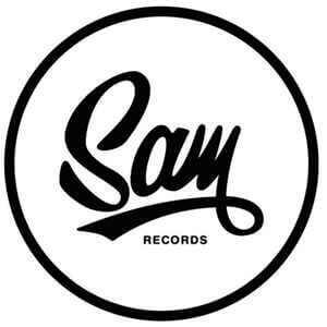 sam records logo black
