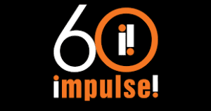 white and orange 60th Impulse! logo