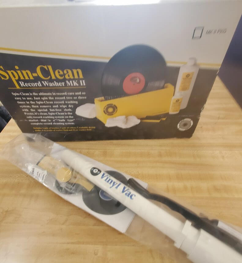 vinyl vac and spin-clean